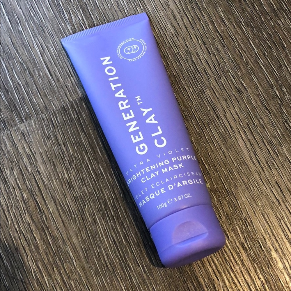 BRAND NEW Generation Clay purple clay mask